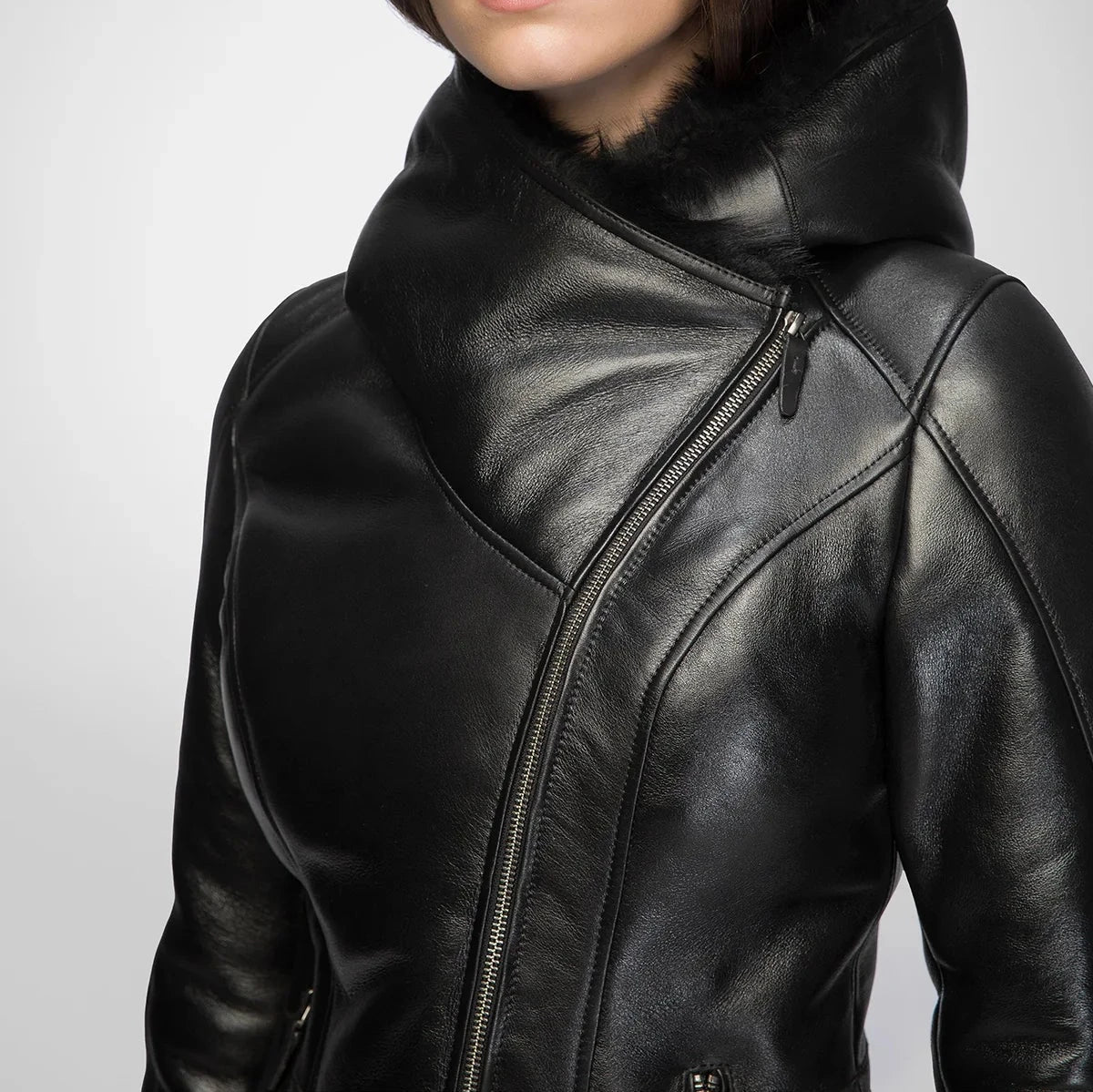 Black Shearling Jacket