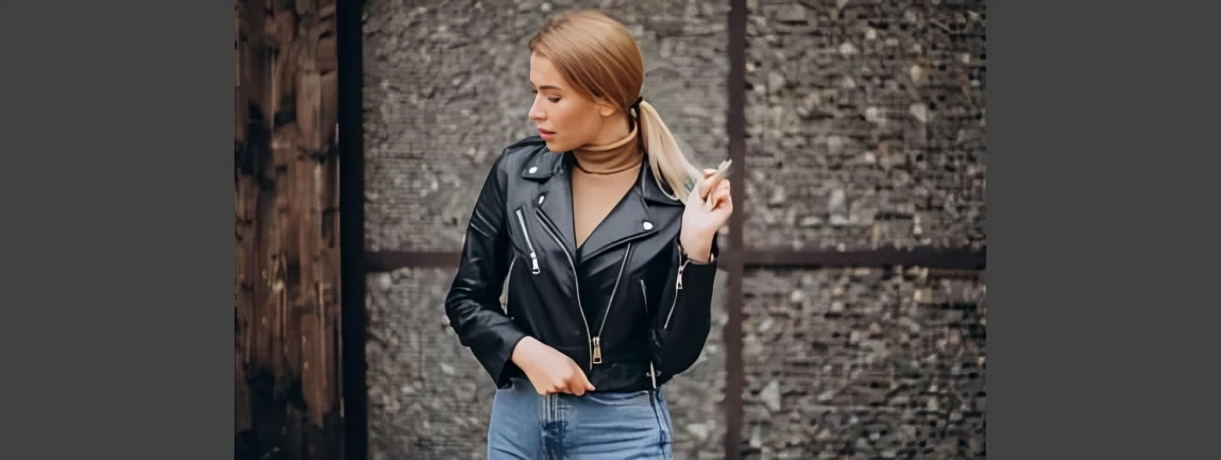 Women's Cropped Leather Jackets