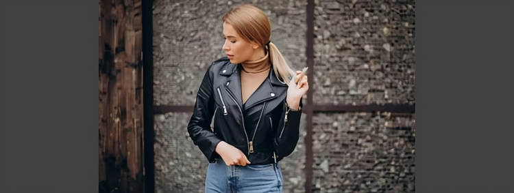 Women's Cropped Leather Jackets