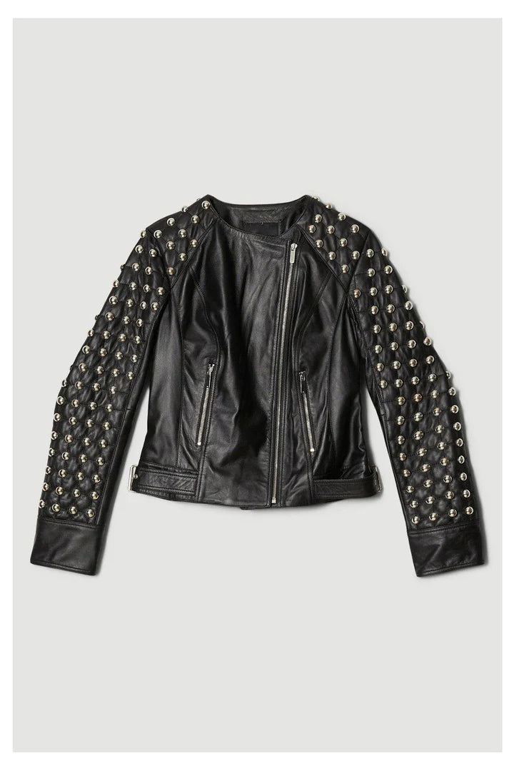 Studded Leather Jacket