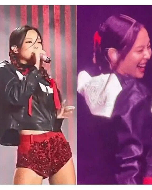 Blackpink Born Pink Jennie Black Leather Jacket