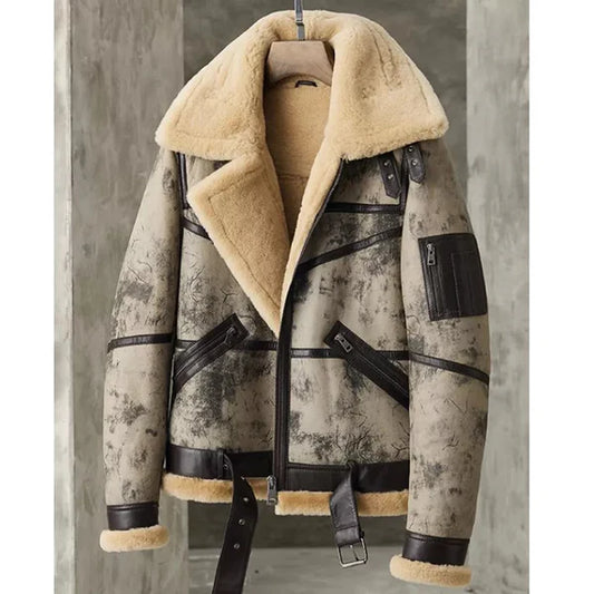 Men’s Aviator B3 Shearling Jacket Limited Edition - Iconic & Exclusive