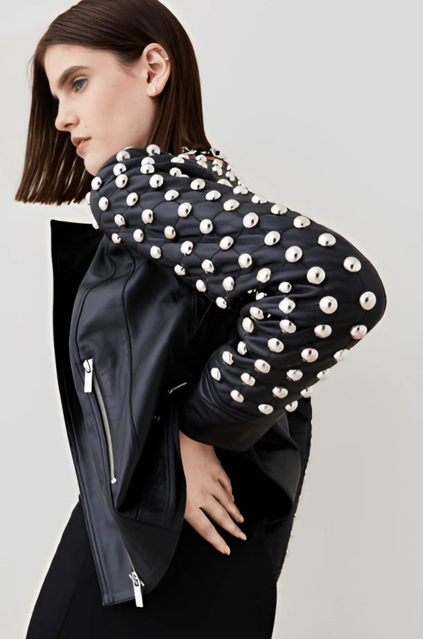 Studded Leather Jacket