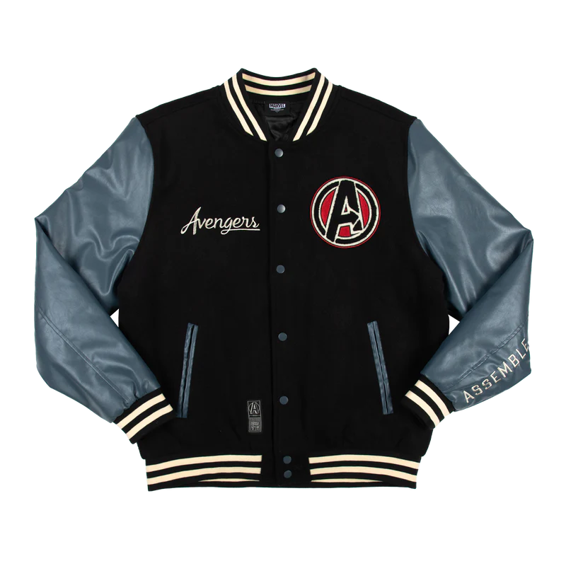 Avengers Assemble Varsity Jacket – Superhero Style