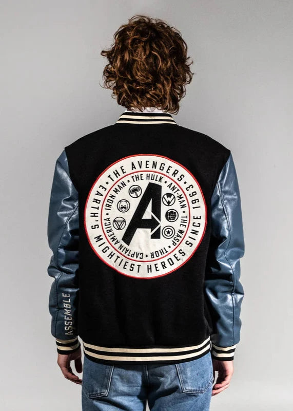 Avengers Assemble Varsity Jacket – Superhero Style