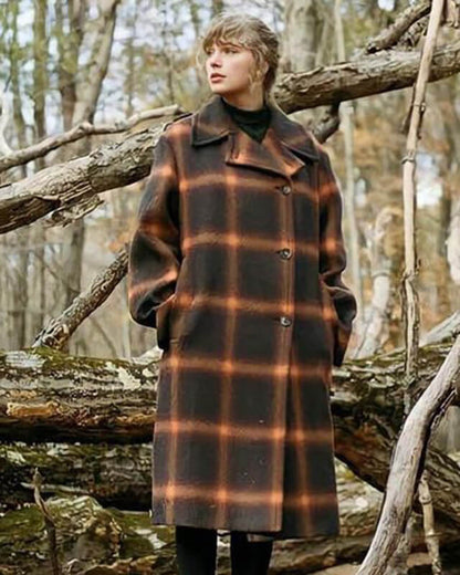 Taylor Swift Evermore Wool Coat