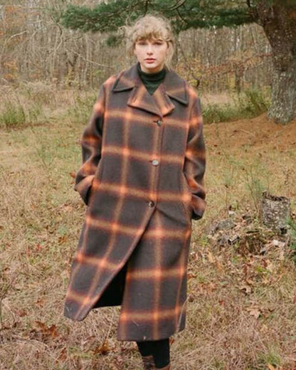 Taylor Swift Evermore Wool Coat