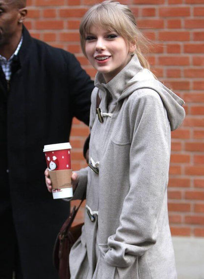 Taylor Swift Outfit Wool Jacket with Hood