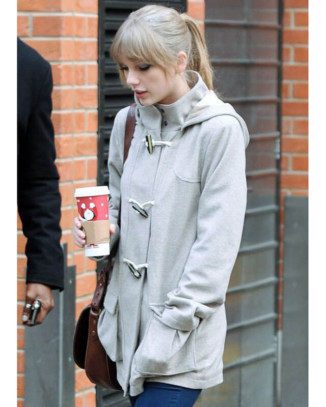 Taylor Swift Outfit Wool Jacket with Hood