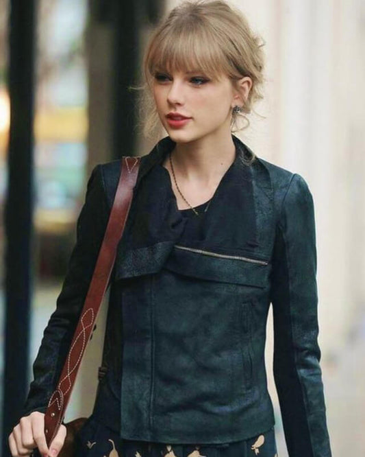 Taylor Swift Street Fashion Leather Jacket