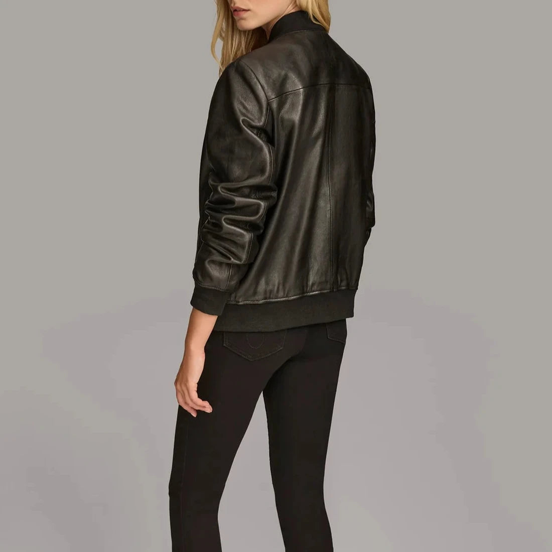 Studded Bomber Jacket for Women