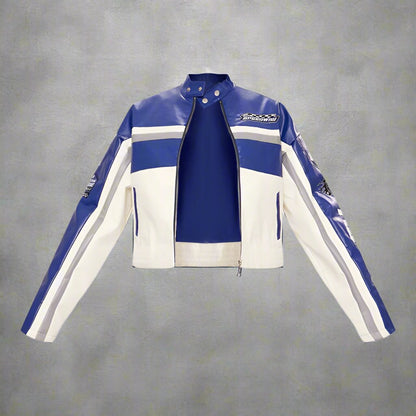 Blue Motocross Jacket