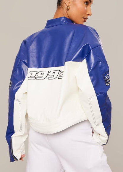 Blue Motocross Jacket